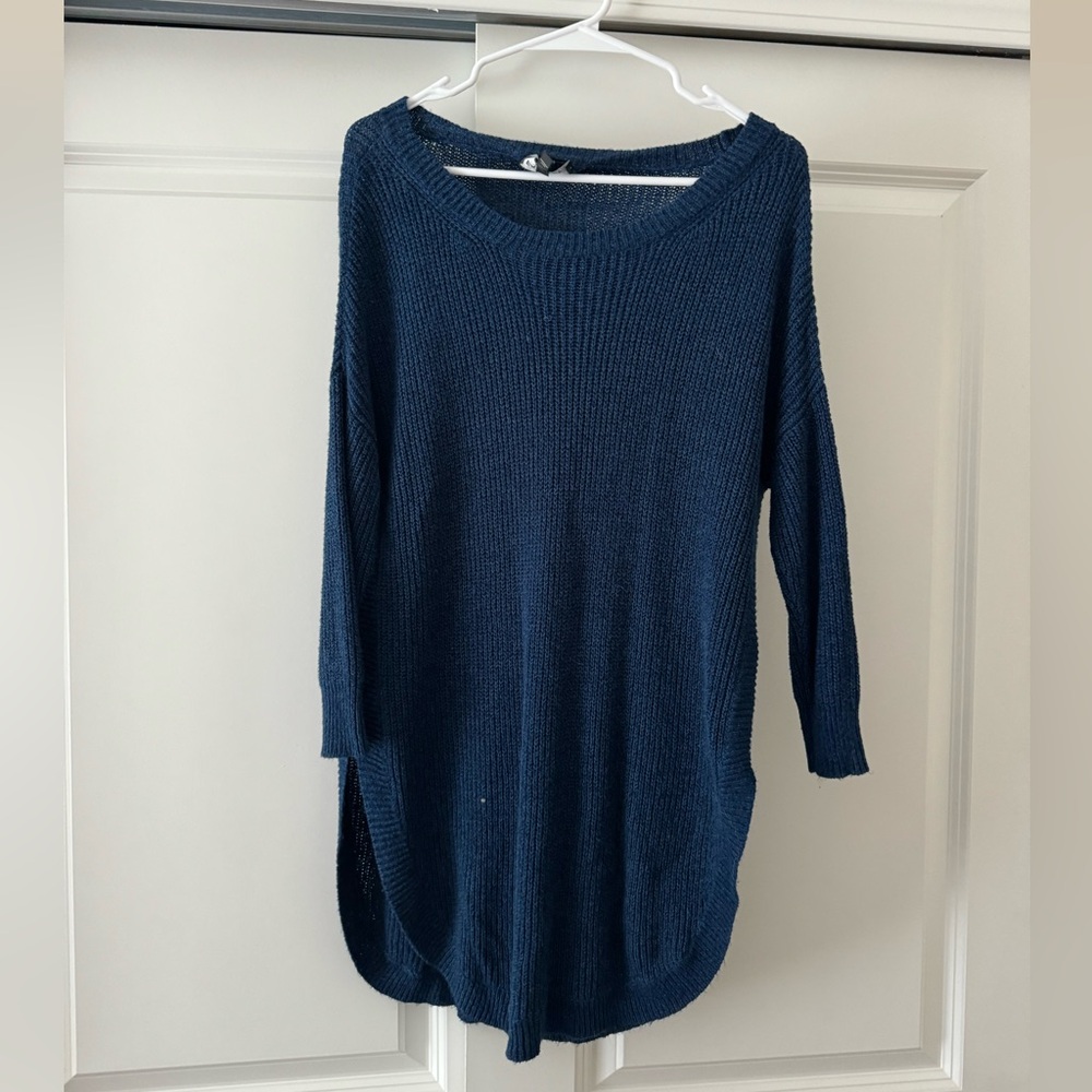 Blue sweater